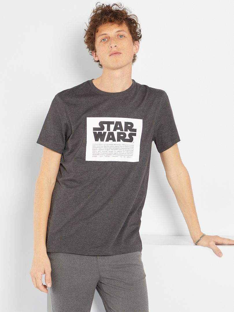 T-shirt 'Star Wars' gris foncé - Kiabi