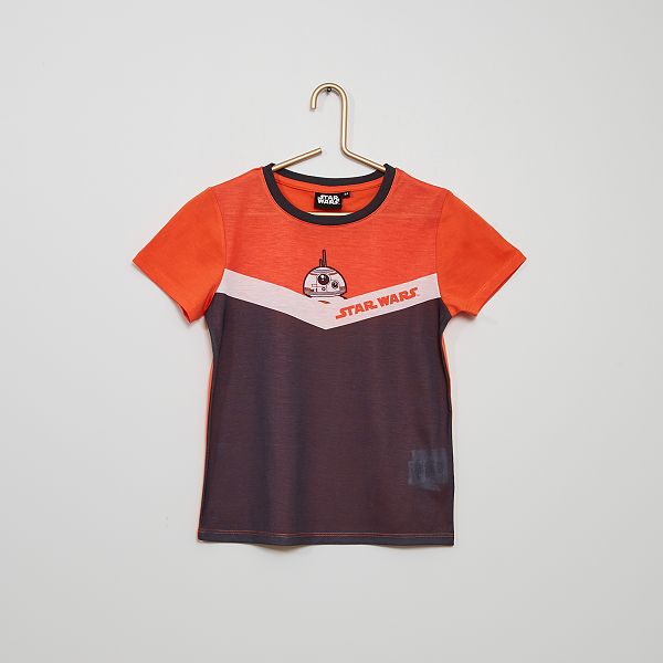 T-shirt 'Star Wars' Garçon - orange - Kiabi - 9,00€