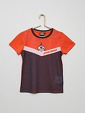 Tee shirt, polo Vêtements garçon | orange | Kiabi