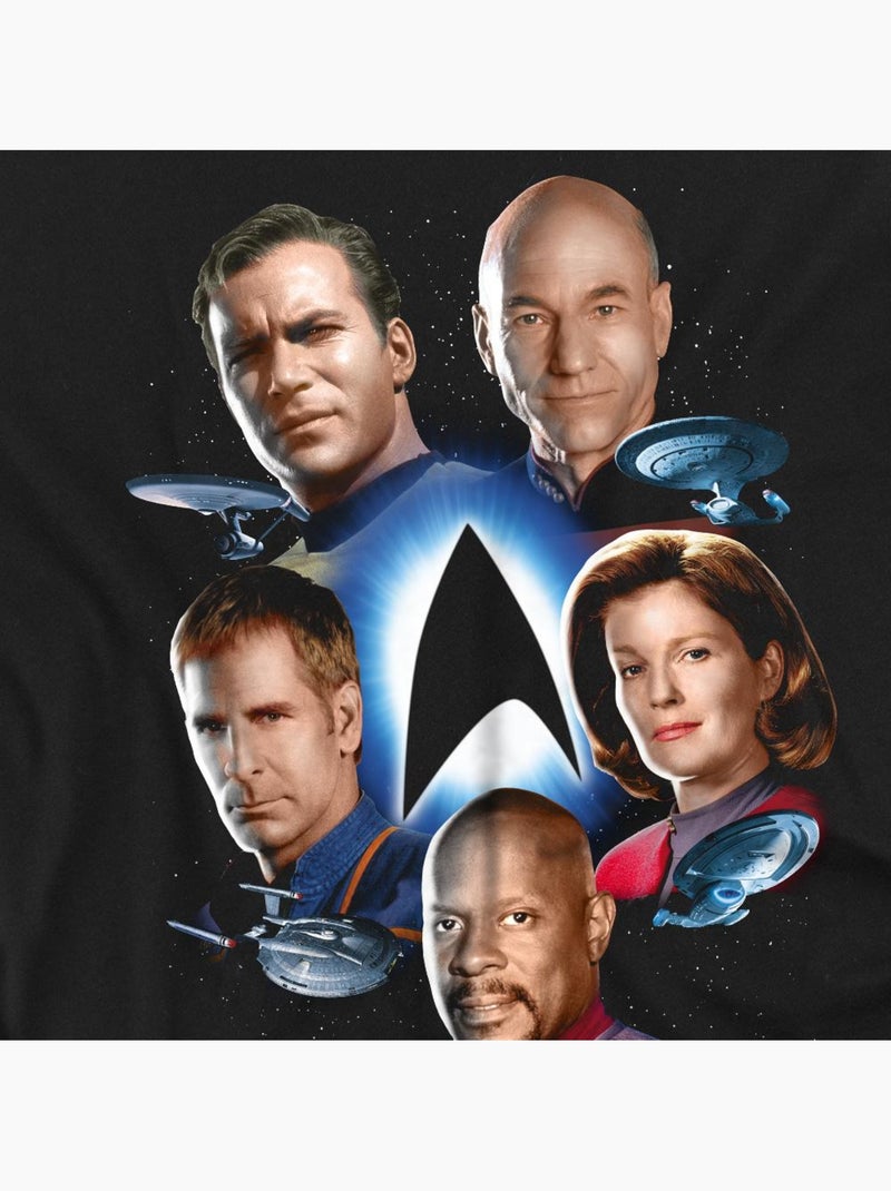 T-shirt starfleet's finest - star trek Noir - Kiabi