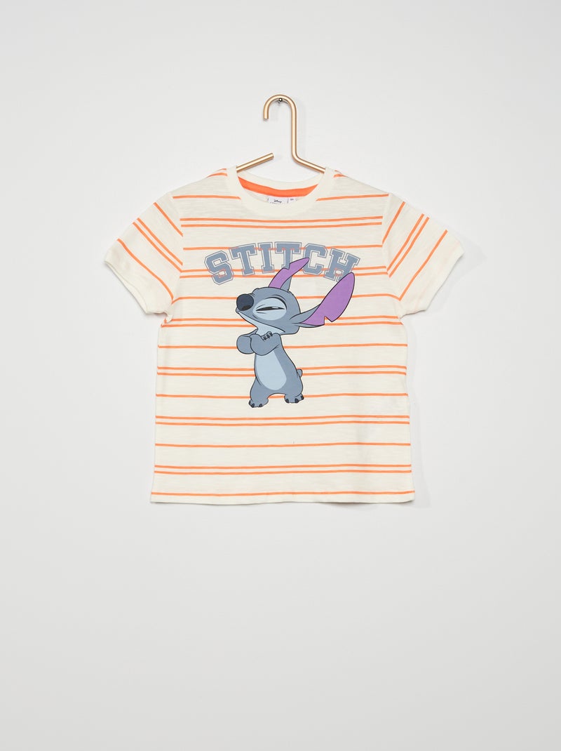 T-shirt 'Stitch' de 'Disney' beige - Kiabi