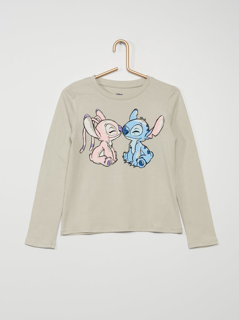 T-shirt 'Stitch' de 'Disney' gris/stitch - Kiabi