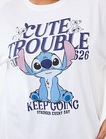 T-shirt 'Stitch' 'Disney' manches courtes