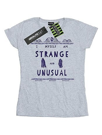 T-shirt strange and unusual - beetlejuice