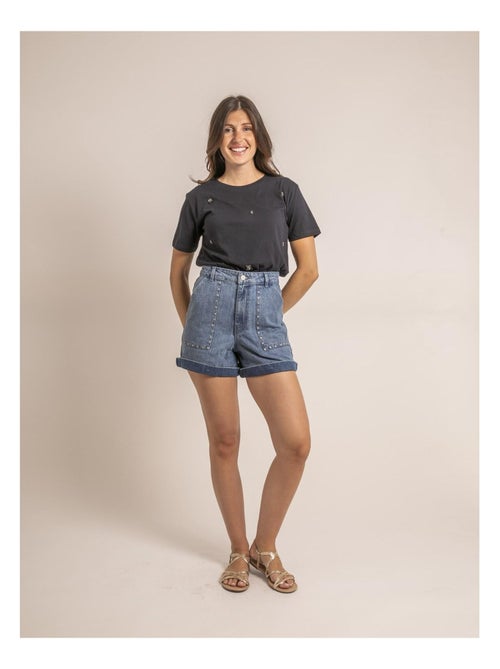 T shirt strass FERDI - Kiabi