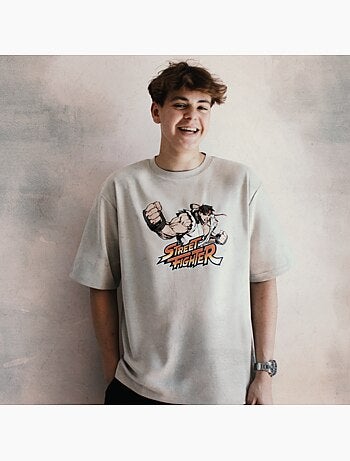 T-shirt Street Fighter Ryu - Oversized