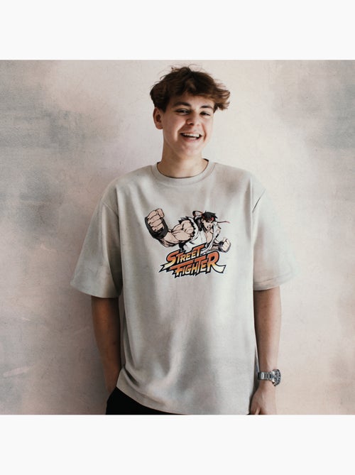 T-shirt Street Fighter Ryu - Oversized - Kiabi