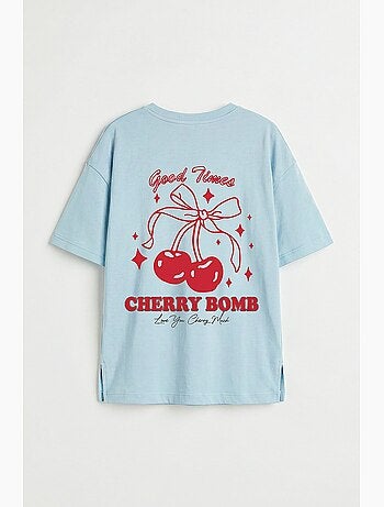 T-shirt stretch en coton tommy