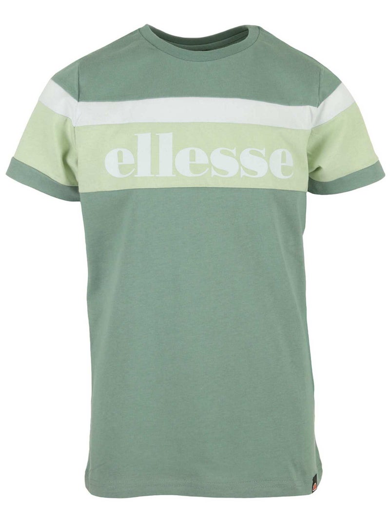 T-shirt Striscia Jnr Tee Vert clair - Kiabi