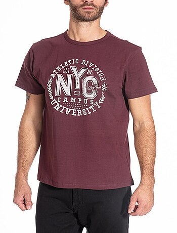 T-shirt style College imprimé WESTON 'Rica Lewis' - Kiabi