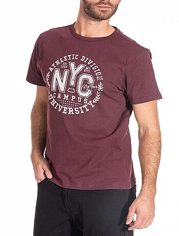 T-shirt style College imprimé WESTON 'Rica Lewis'