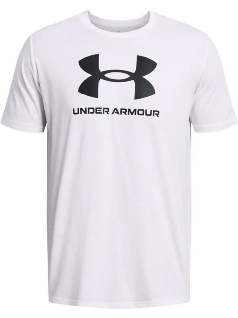 T-shirt style logo sportstyle - sous armure Blanc - Kiabi
