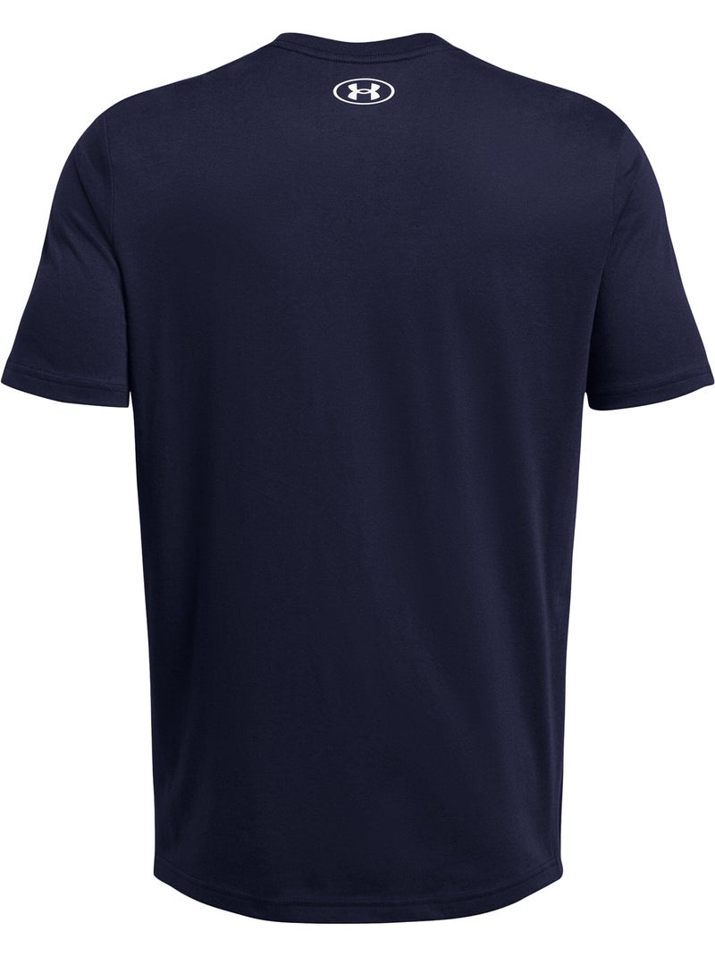 T-shirt style logo sportstyle - sous armure Bleu marine - Kiabi