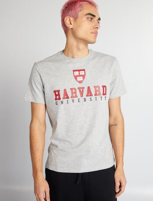 T-shirt 'style universitaire Harvard' - Kiabi