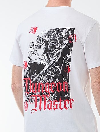 T-shirt 'Sun city' 'Dungeons & dragons' en coton