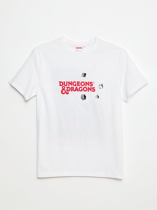 T-shirt 'Sun city' 'Dungeons & dragons' en coton - Kiabi