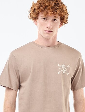 T-shirt 'Sun city' 'One piece' en coton