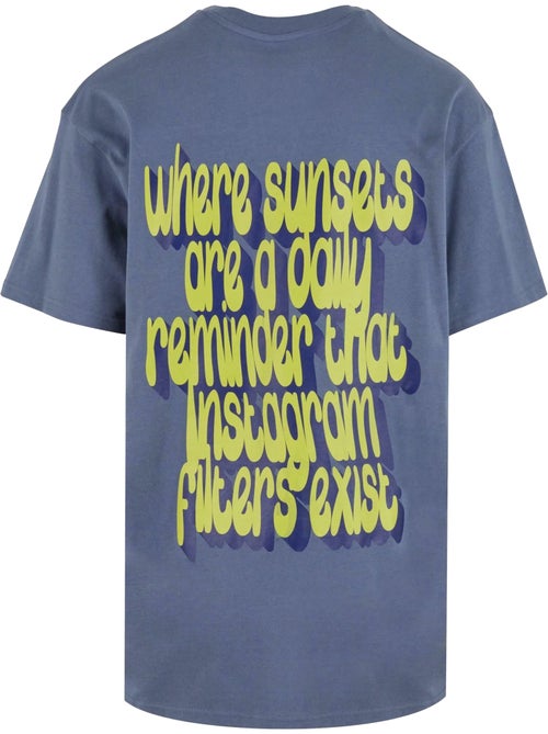 T-shirt sunset filters - lost youth - Kiabi T-shirt sunset filters - lost youth - Kiabi