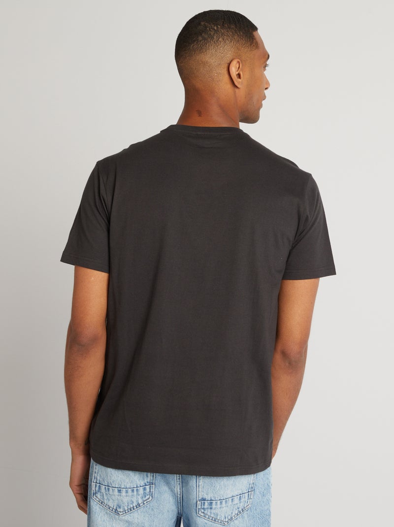 T-shirt 'Super Mario' à col rond Noir - Kiabi