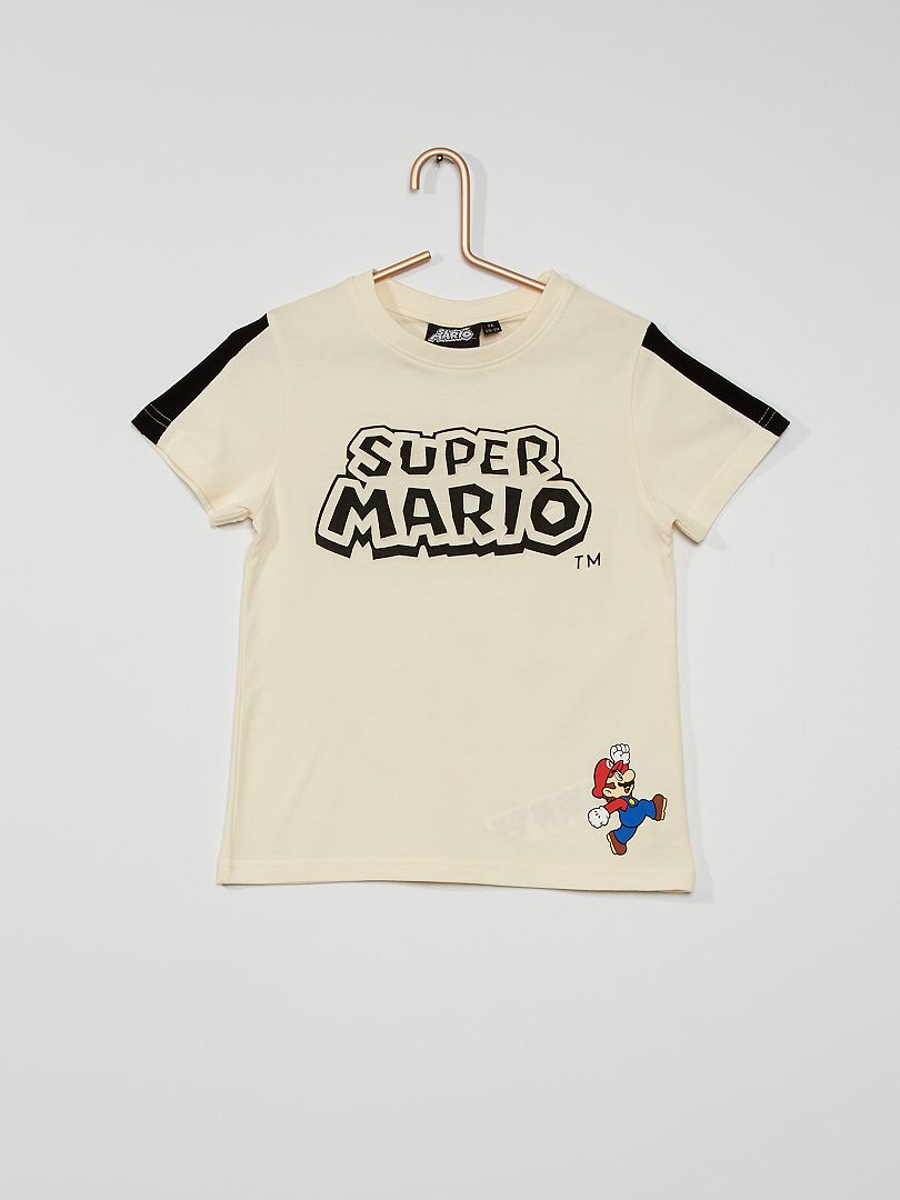 T-shirt 'Super Mario' blanc - Kiabi