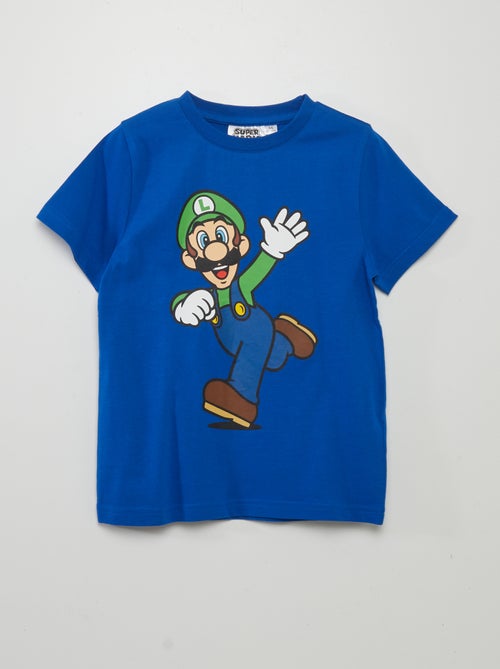 T-shirt 'Super-Mario' manches courtes - Kiabi