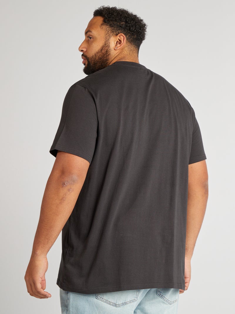 T-shirt 'Super Mario' manches courtes Noir - Kiabi
