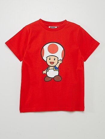 T-shirt 'Super-Mario' manches courtes