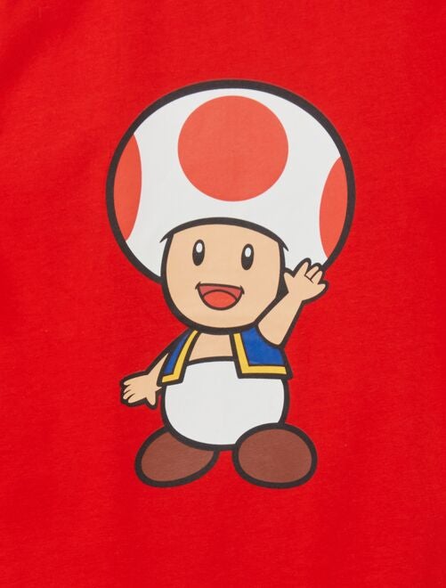 T-shirt 'Super-Mario' manches courtes - Kiabi