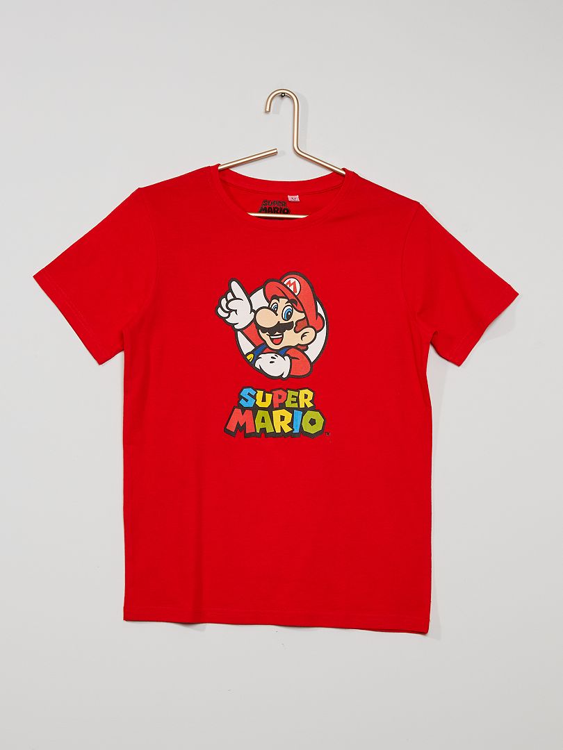 T-shirt "Super Mario' rouge - Kiabi