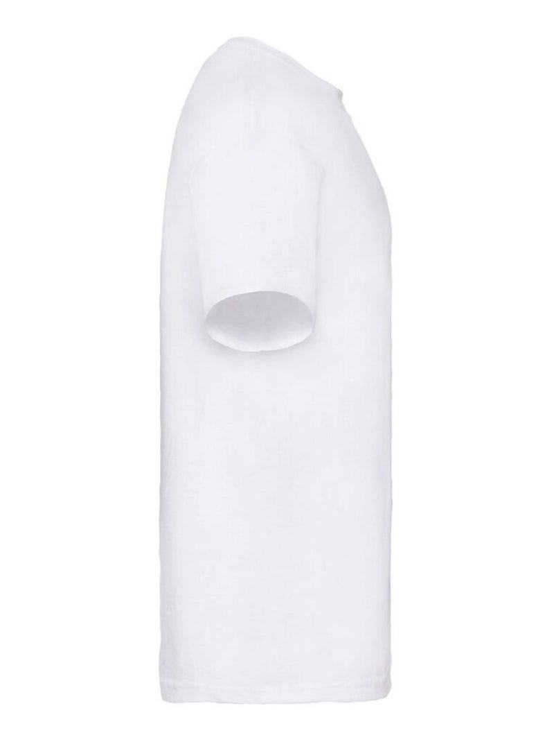 T-shirt super premium - fruit of the loom Blanc - Kiabi