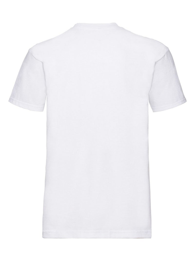 T-shirt super premium - fruit of the loom Blanc - Kiabi