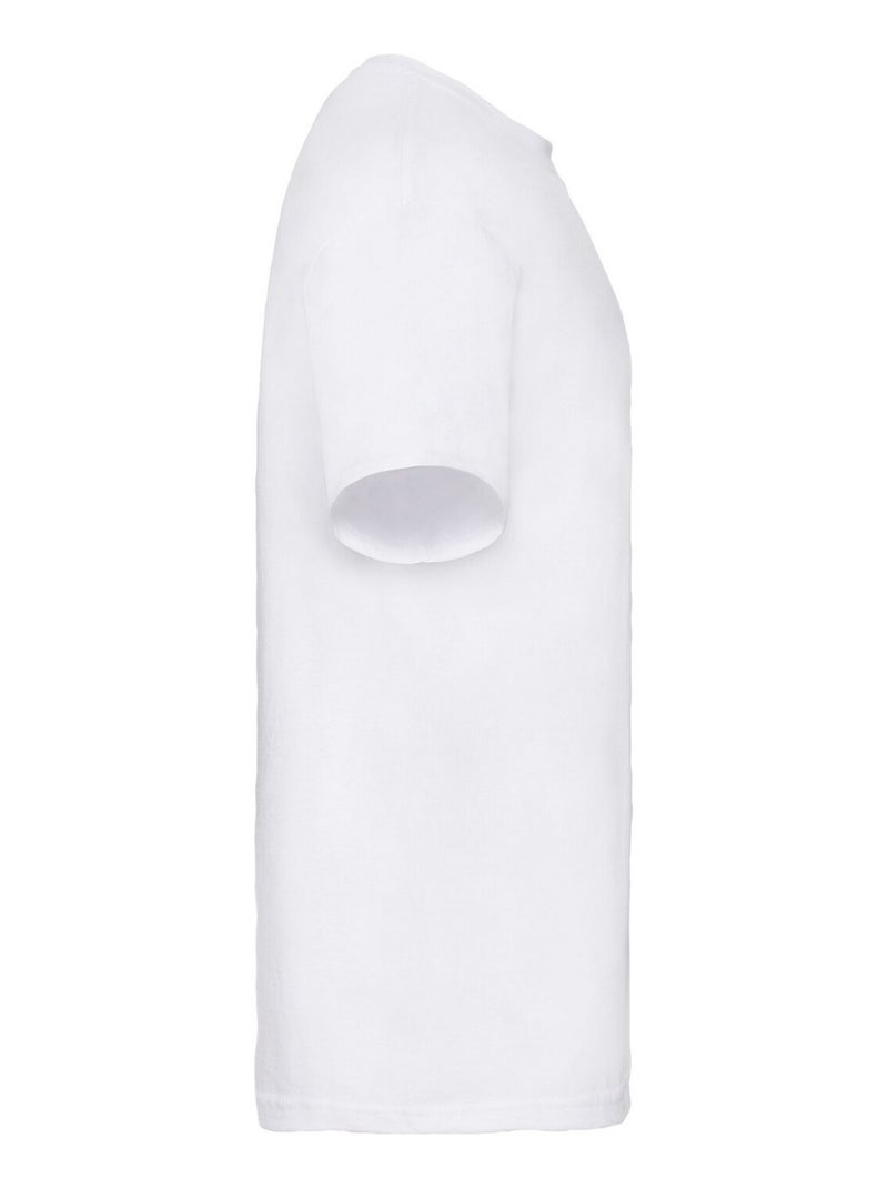 T-shirt super premium - fruit of the loom Blanc - Kiabi