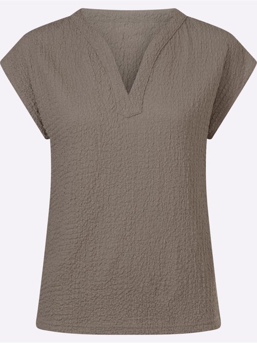 T-shirt Superbe Qualité Structurée - Taille Standard - helline - Kiabi