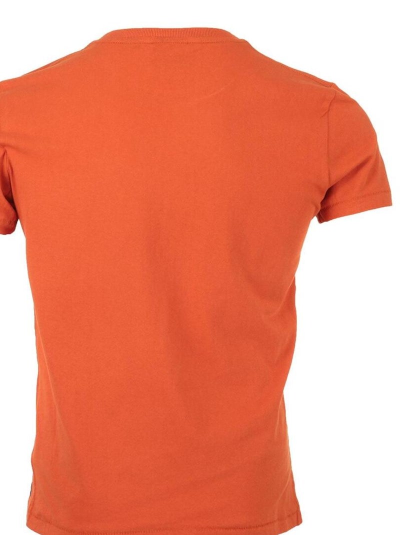 T-shirt Superdry Denim Goods Co Print Tee Orange - Kiabi