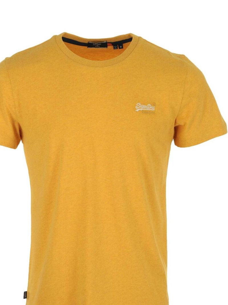 T-shirt Superdry OL Vintage Emb Tee Jaune - Kiabi