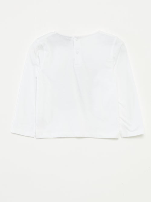 T-shirt 'Supergirl' 'DC Comics' à manches longues - Kiabi