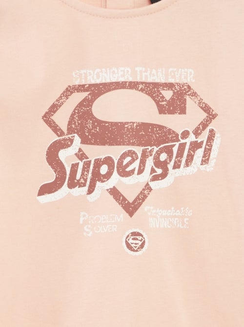 T-shirt 'Supergirl' 'DC Comics' à manches longues - Kiabi T-shirt 'Supergirl' 'DC Comics' à manches longues - Kiabi