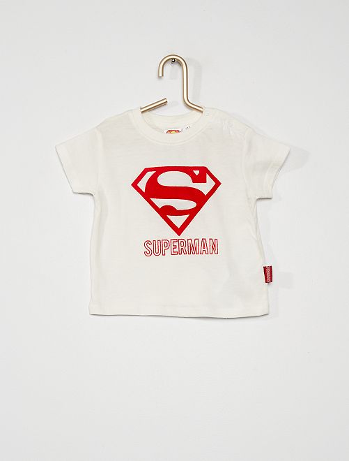 T-shirt 'Superman'                                         blanc 
