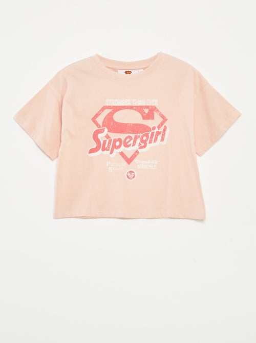 T-shirt 'Superman' 'DC Comics' à manches courtes imprimé recto/verso - Kiabi