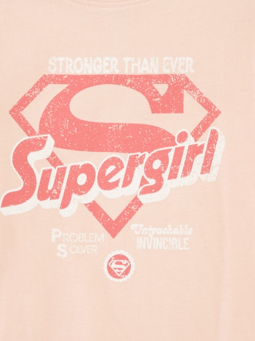 T-shirt 'Superman' 'DC Comics' à manches courtes imprimé recto/verso - Kiabi