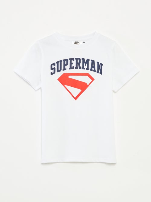 T-shirt 'Superman' 'DC Comics' manches courtes - Kiabi