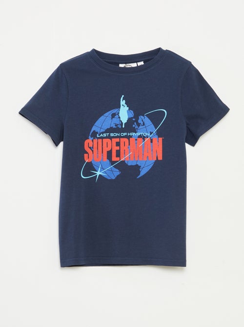 T-shirt 'Superman' 'DC Comics' manches courtes - Kiabi