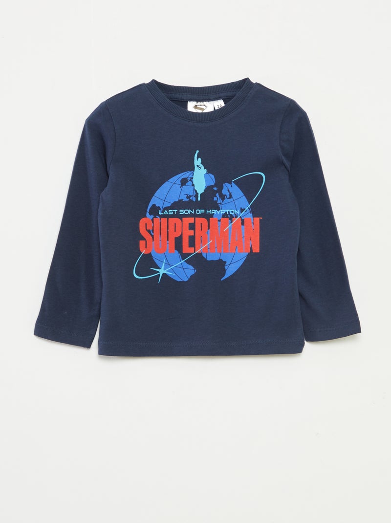 T-shirt 'Superman' 'DC Comics' Noir - Kiabi