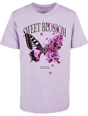 T-shirt sweet blossom and beauty - mister tee