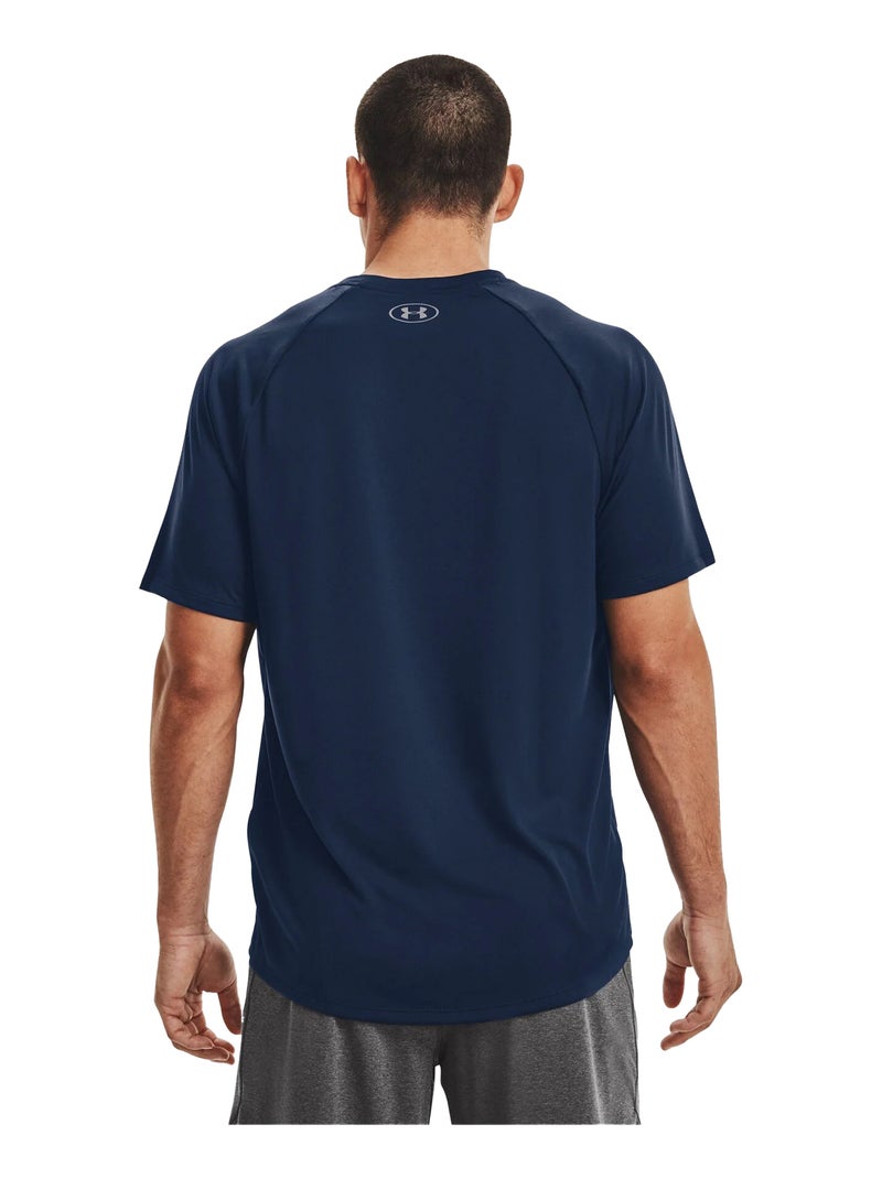 T-shirt tech 2.0 - sous armure Bleu marine - Kiabi