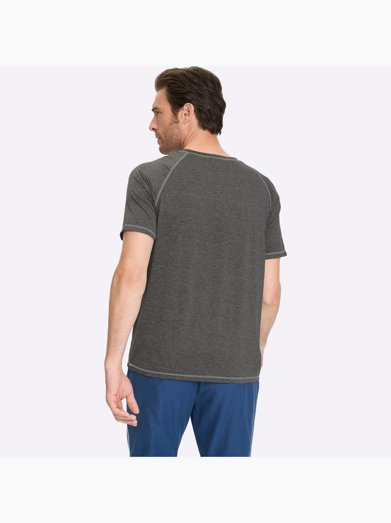 T-shirt technique - taille standard - witt Gris chiné - Kiabi