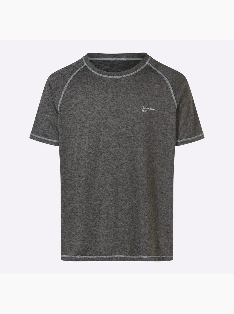 T-shirt technique - taille standard - witt Gris chiné - Kiabi