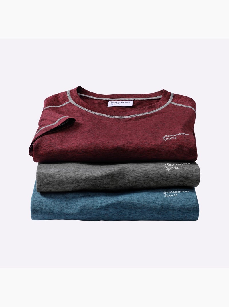 T-shirt technique - taille standard - witt Gris chiné - Kiabi