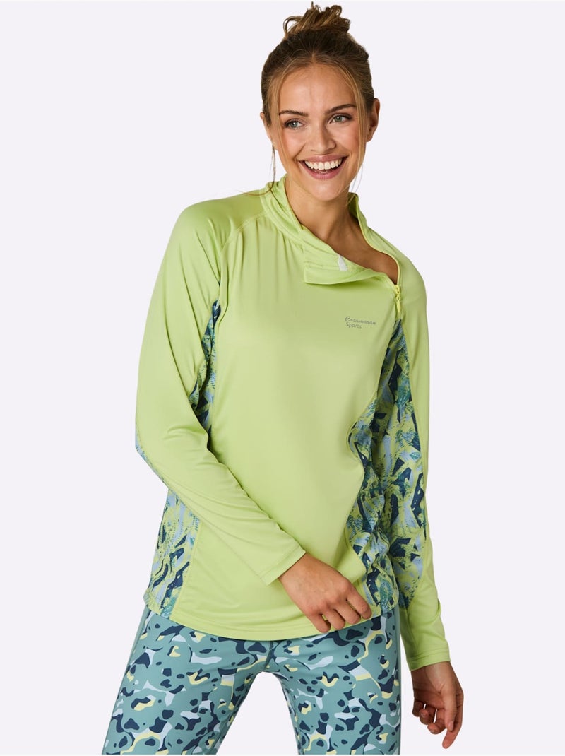 T-shirt technique - taille standard - witt Pistache - Kiabi