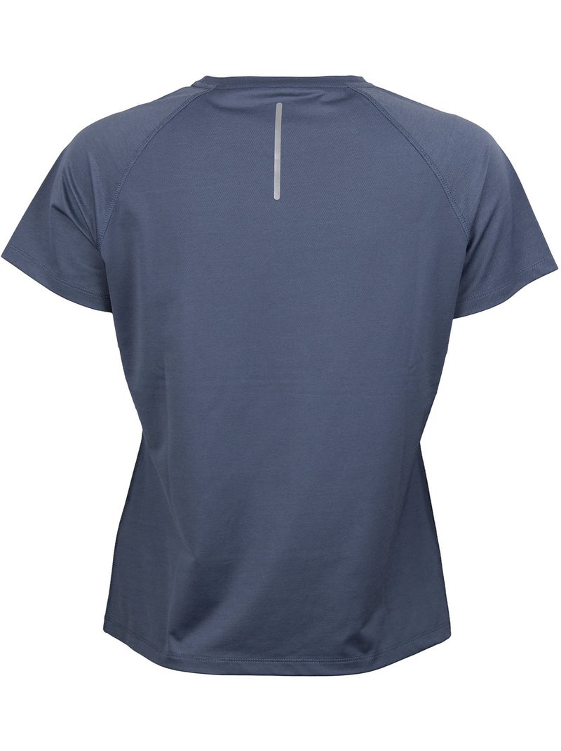 T-shirt technique manches courtes ACTUS - PEAK MOUNTAIN Bleu gris - Kiabi